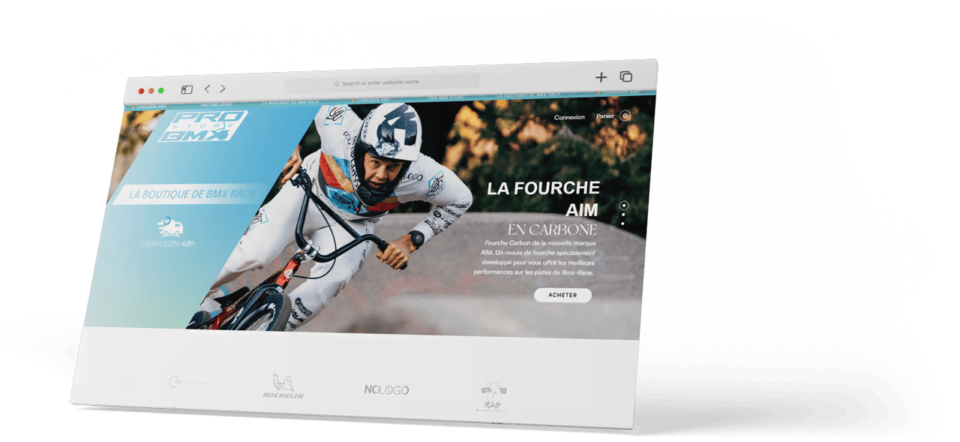 Site e-commerce BMX Pro BMX Store